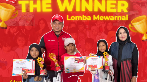 Inilah Sang Juara! Lomba Mewarnai Haloje Indonesia
